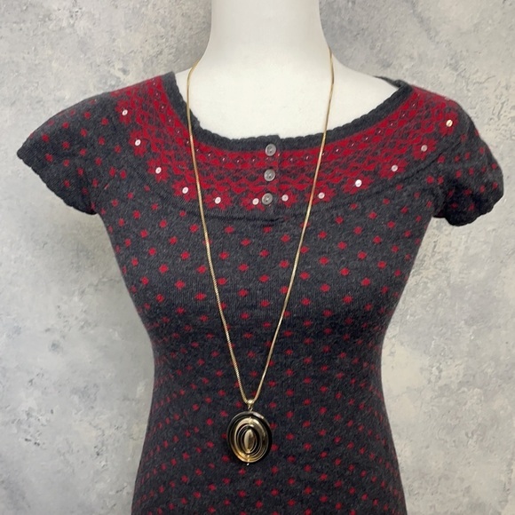 Neve Wool Sweater Dress XS Size - Picture 6 of 15